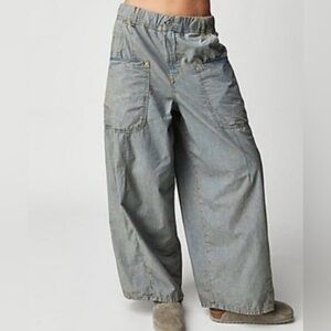 We The Free Shibuya Pull-on Wide Leg Jeans